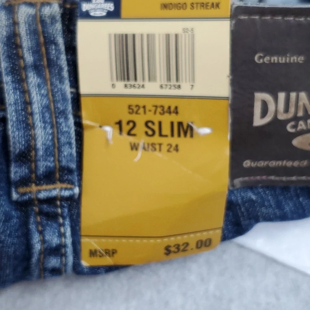 VINTAGE Lee Boys Shorts 12 SLIM Blue Denim Cargo Grunge Skater Dungarees Y2K NWT